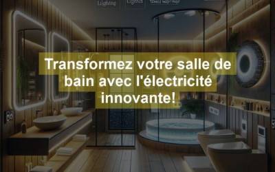 Transformez votre salle de bain avec l’électricité innovante!