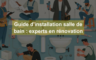 Guide d’installation salle de bain : experts en rénovation