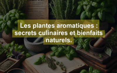 Les plantes aromatiques : secrets culinaires et bienfaits naturels.