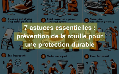 7 astuces essentielles : prévention de la rouille pour une protection durable