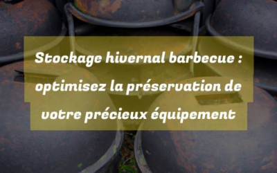 Stockage hivernal barbecue : optimisez la préservation de votre précieux équipement