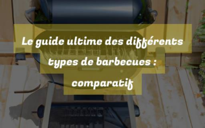 Le guide ultime des différents types de barbecues : comparatif